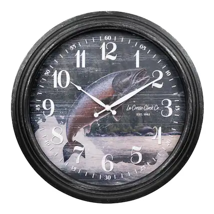 La Crosse Clock Co
EST. 1983
12 60
1 03
2 10
3 15
4 20
5 25
6 30
7 35
8 40
9 45
10 50
11 55