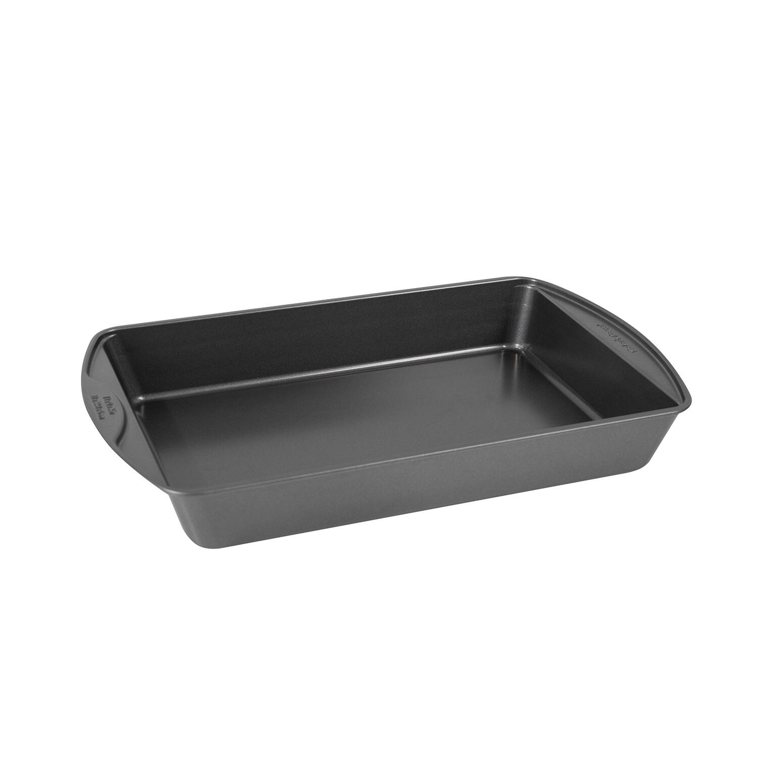 Alt View 1. Baker's Secret - Baker's Secret Roaster Pan Non-stick 2.1"x9.6"x15.2"  Classic Line Carbon Steel - Dark Grey.