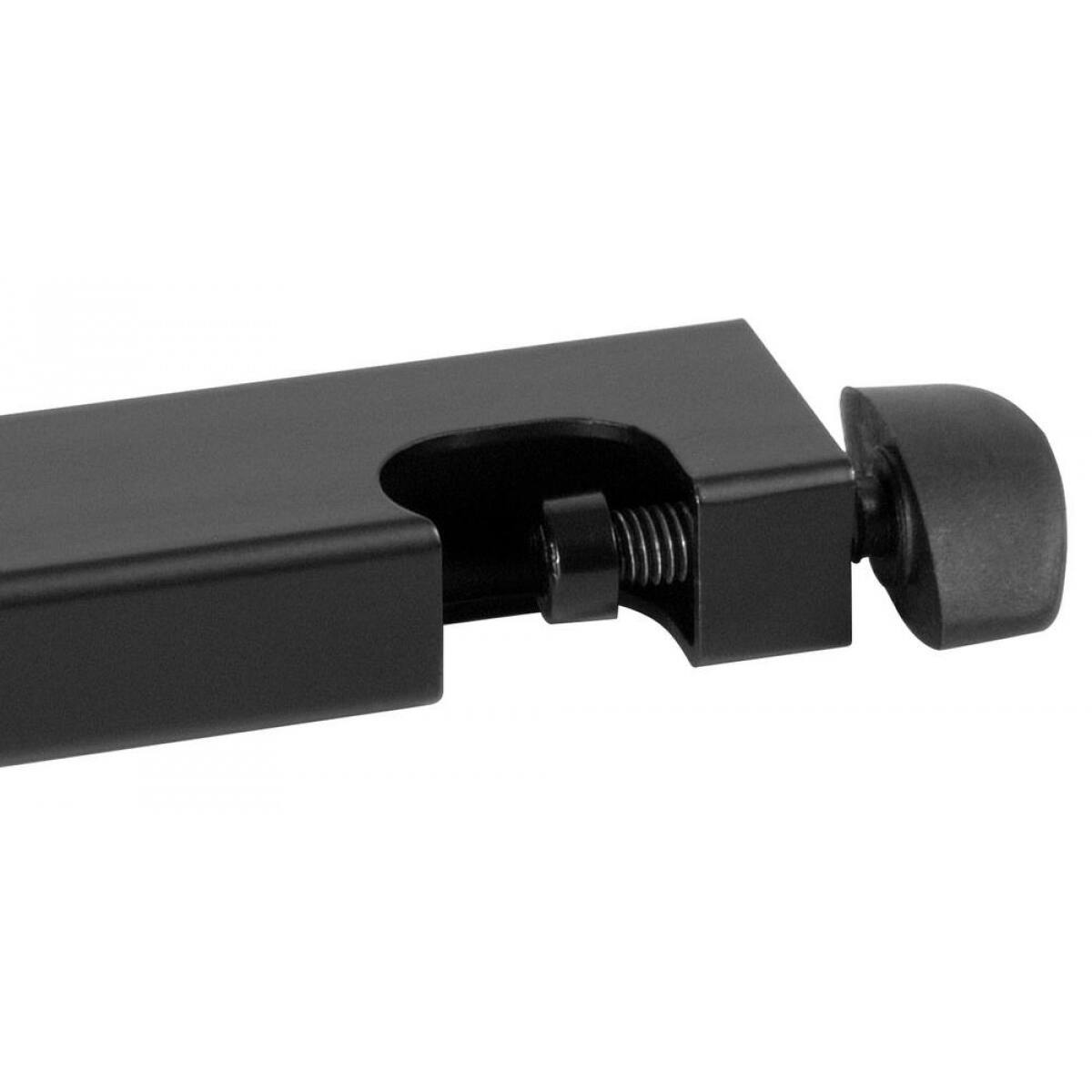 Alt View 4. On Stage Stands - On-Stage MST1000 U Mount Microphone Stand Tray - Black Powder Coat Finish.