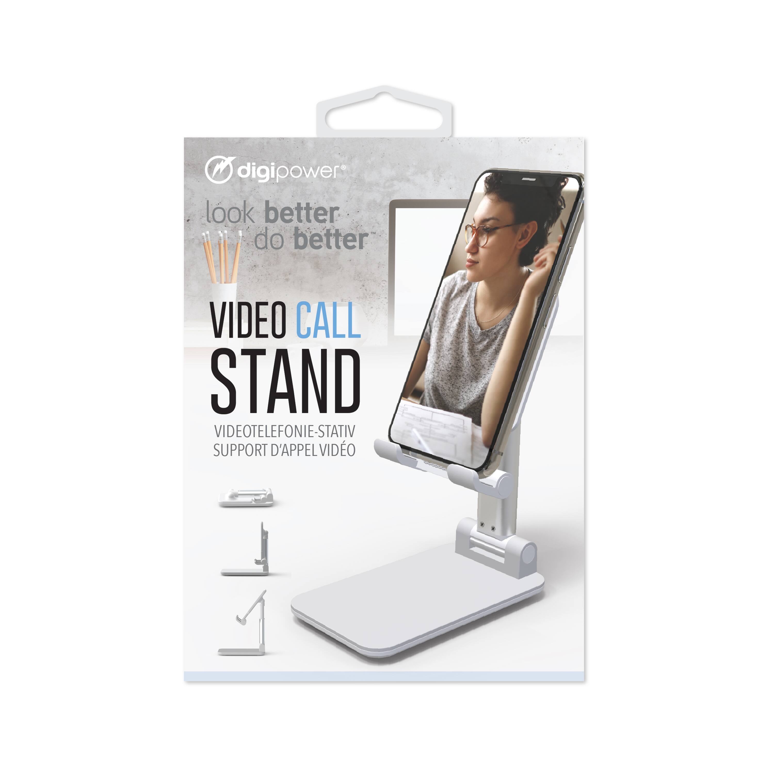 digipower look better do better VIDEO CALL STAND VIDEOTELEFONIE-STATIV SUPPORT D'APPEL VIDÉO