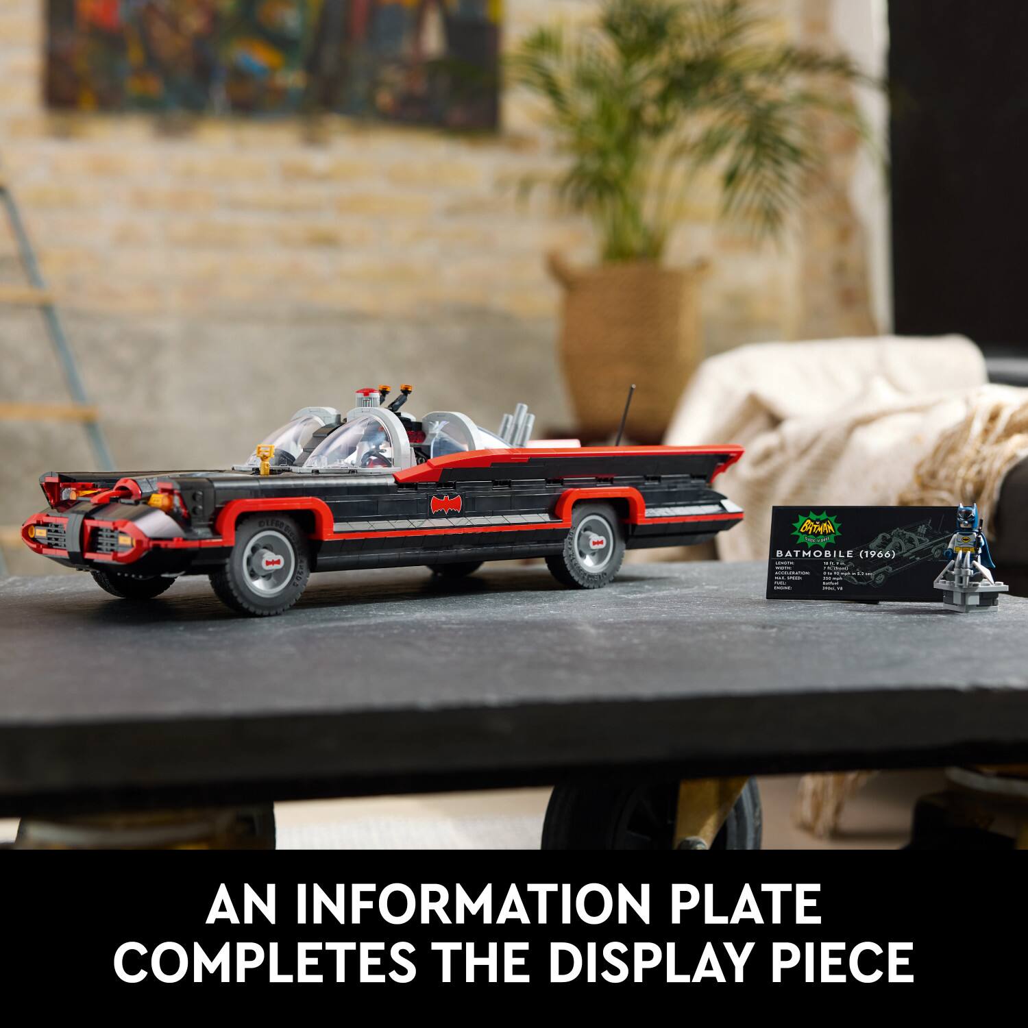 An information plate completes the display piece.