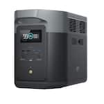 EcoFlow - DELTA 2 MAX 2048Wh Portable Power Station (2048 Wh Capacity) - Black