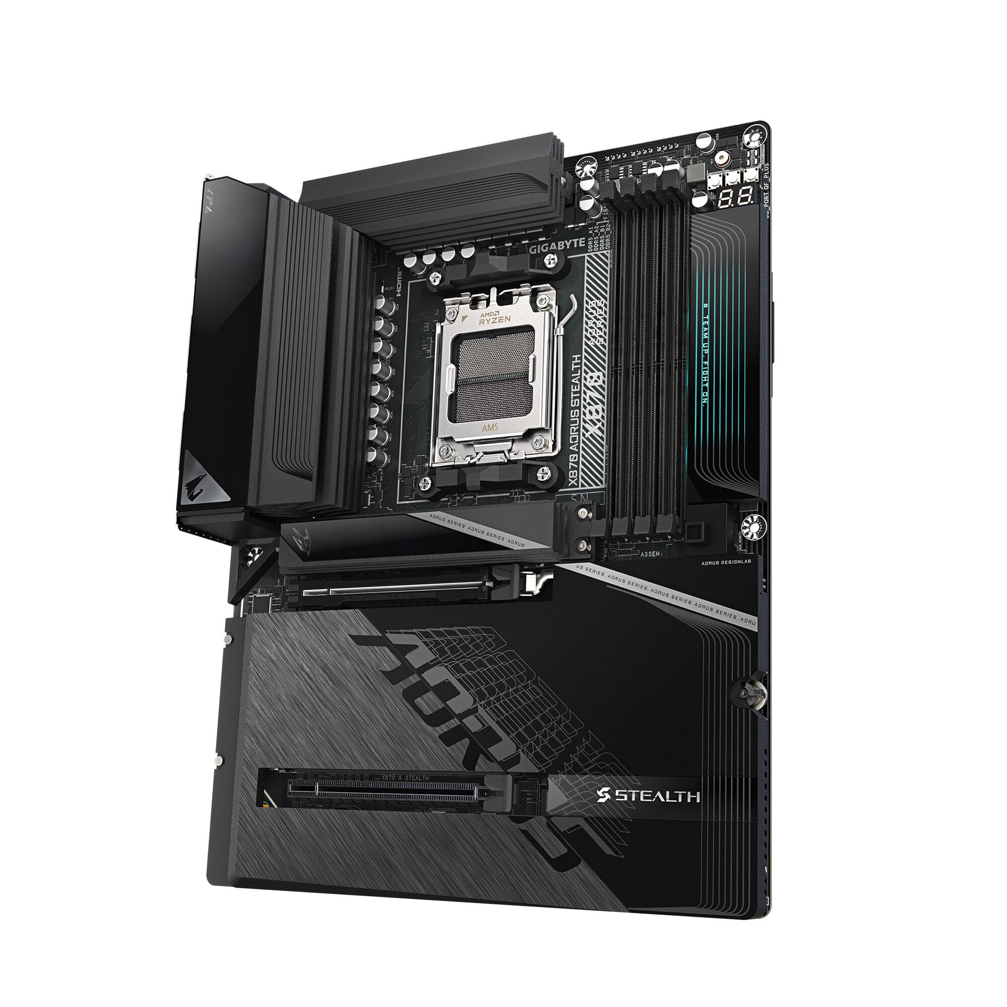 8.8. - GIGABYTE e-AMP RYZEN STEALTH AM5 X87 C: METON stu 218 2000 H. C AIEm - US - TnUE 1.RN A0R TLEEON CANLL 2 STEALTH