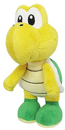 Little Buddy - Super Mario Bros. Koopa Troopa 8" Plush - Multicolor