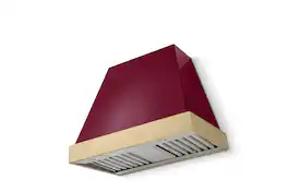 AGA - 36 inches - Externally Vented - Wall Range Hood - Cranberry