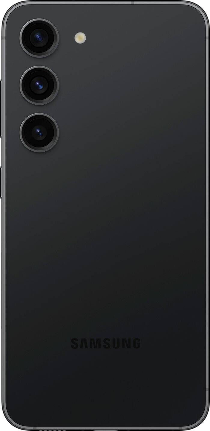 Left. Samsung - Pre-Owned Excellent Galaxy S23 5G 128GB (Unlocked) - Phantom Black.