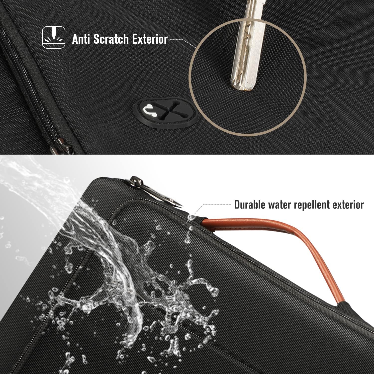 Anti Scratch Exterior

Durable water repellent exterior