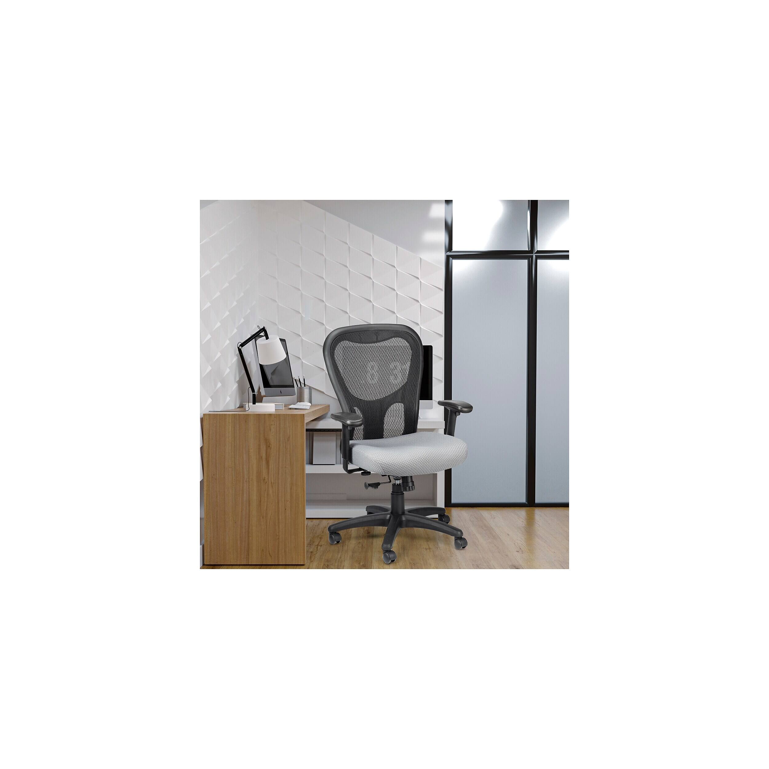 Alt View 4. Tempur-Pedic - TP9000 Mesh Task Chair, Gray (TP9000-GREY) - Gray.