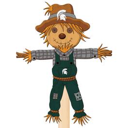 Fan Creations - Michigan State Spartans 12" Scarecrow Yard Stake - Multicolor