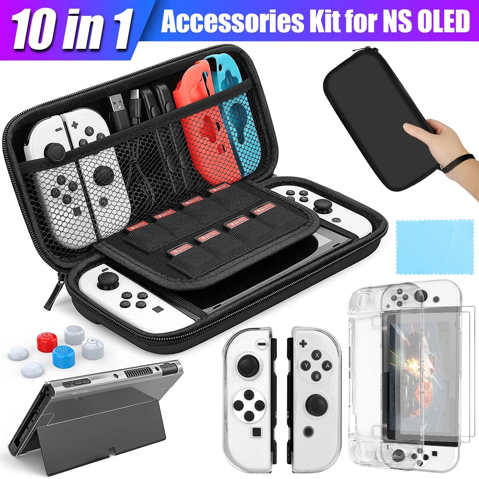 10 in 1 Accessories Kit for NS OLED