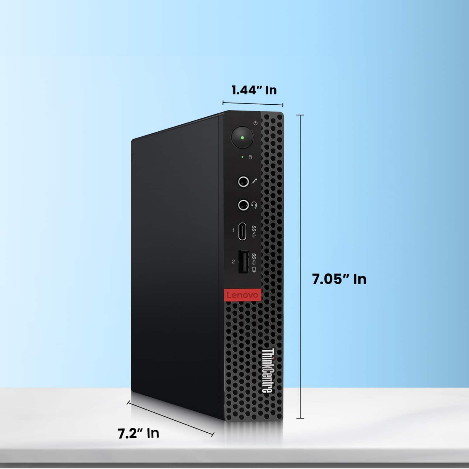 Refurbished Excellent Bundle Lenovo ThinkCentre M715q Tiny