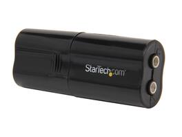 StarTech.com - ICUSBAUDIOB USB Interface Black Audio Adapter