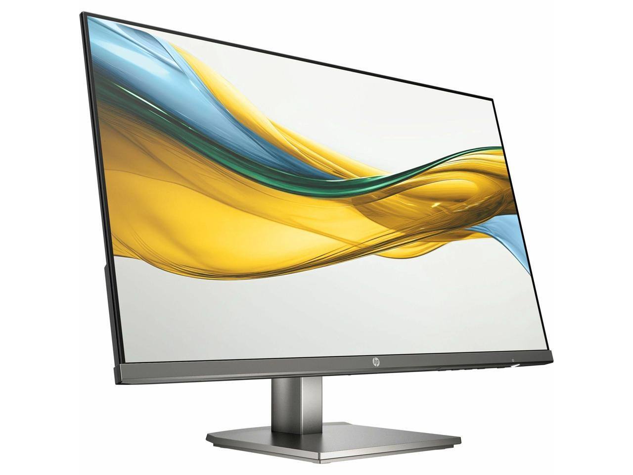 Alt View 2. HP - HP 524da 24" Full HD IPS Monitor - 1920x1080 - 100Hz - 5ms - 300 Nit - LED - Speakers - metal gray.