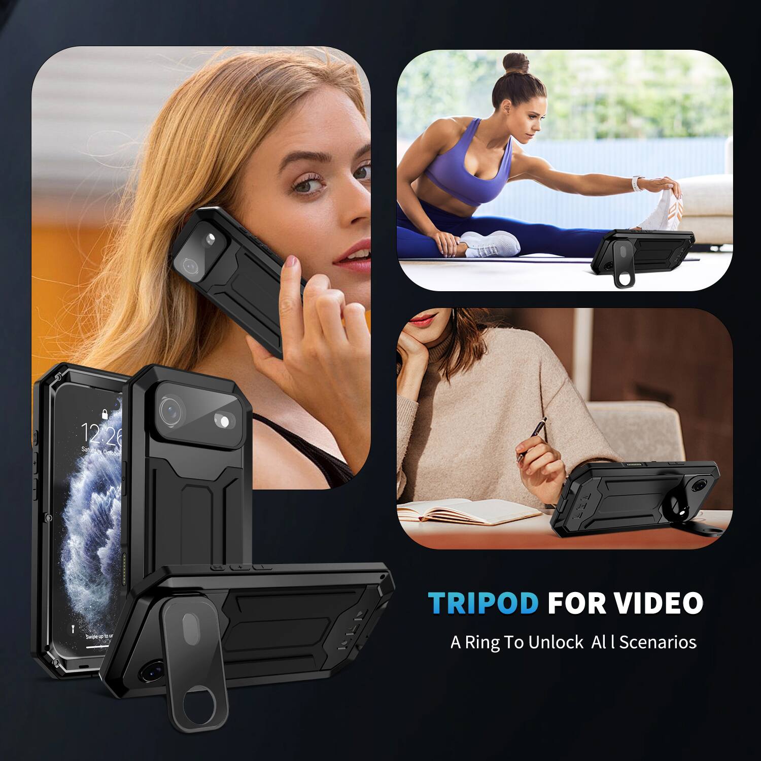 TRIPOD FOR VIDEO  
A Ring To Unlock All Scenarios