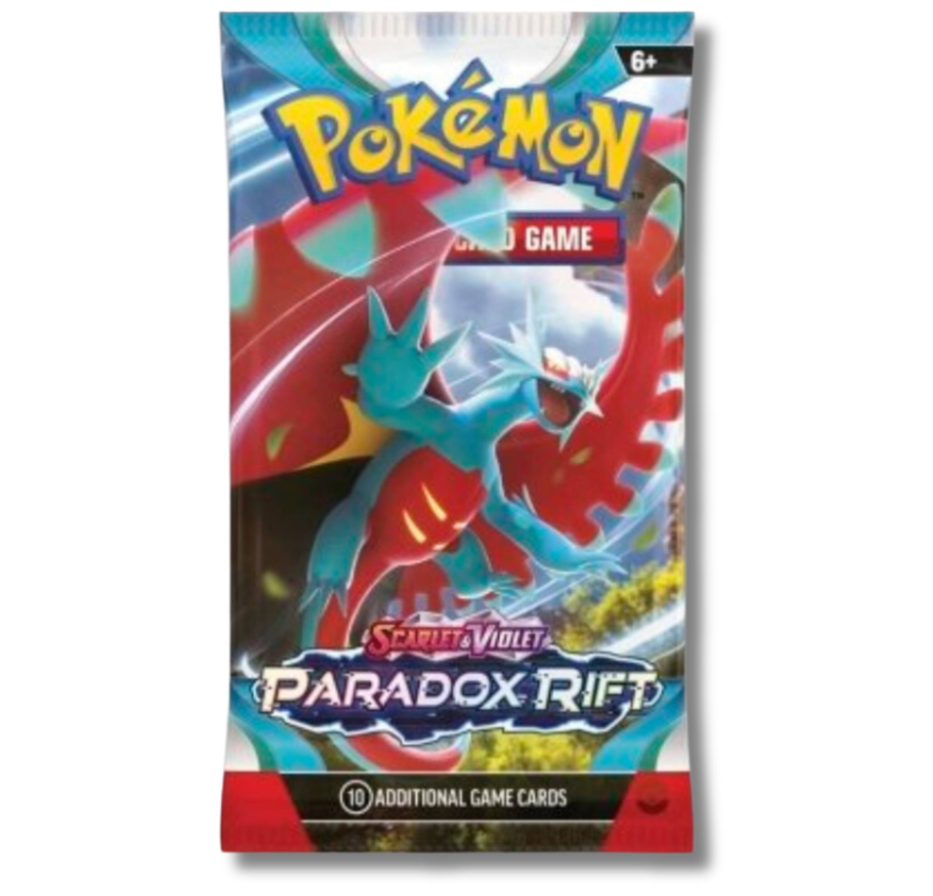 6+ Pokémon Card Game Scarlet & Violet Paradox Rift 10 Additional Game Cards
