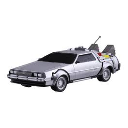 Aoshima - Back to the Future Pullback DeLorean 1/43 Scale Model Kit - Silver