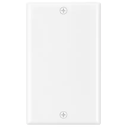 Front. Cmple.com - Cmple - Keystone Wall Plate Cover Ethernet Wall Plates for Modular Inserts, RJ45 Keystone Jack - 1 Gang GFCI - White.