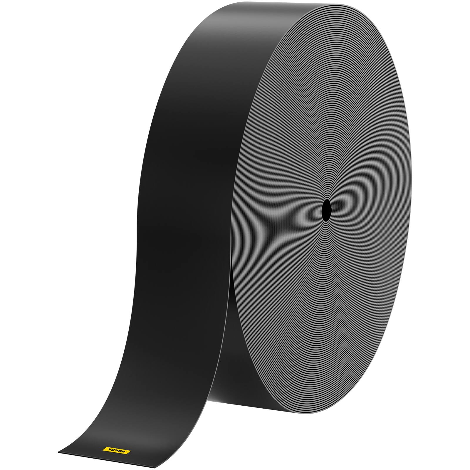 Alt View 5. VEVOR - Landscape Edging, 10 inch Depth 300 ft Total Length, Recycled HDPE Coiled Terrace Board, Flexible Bender Border for Lawn - Black.