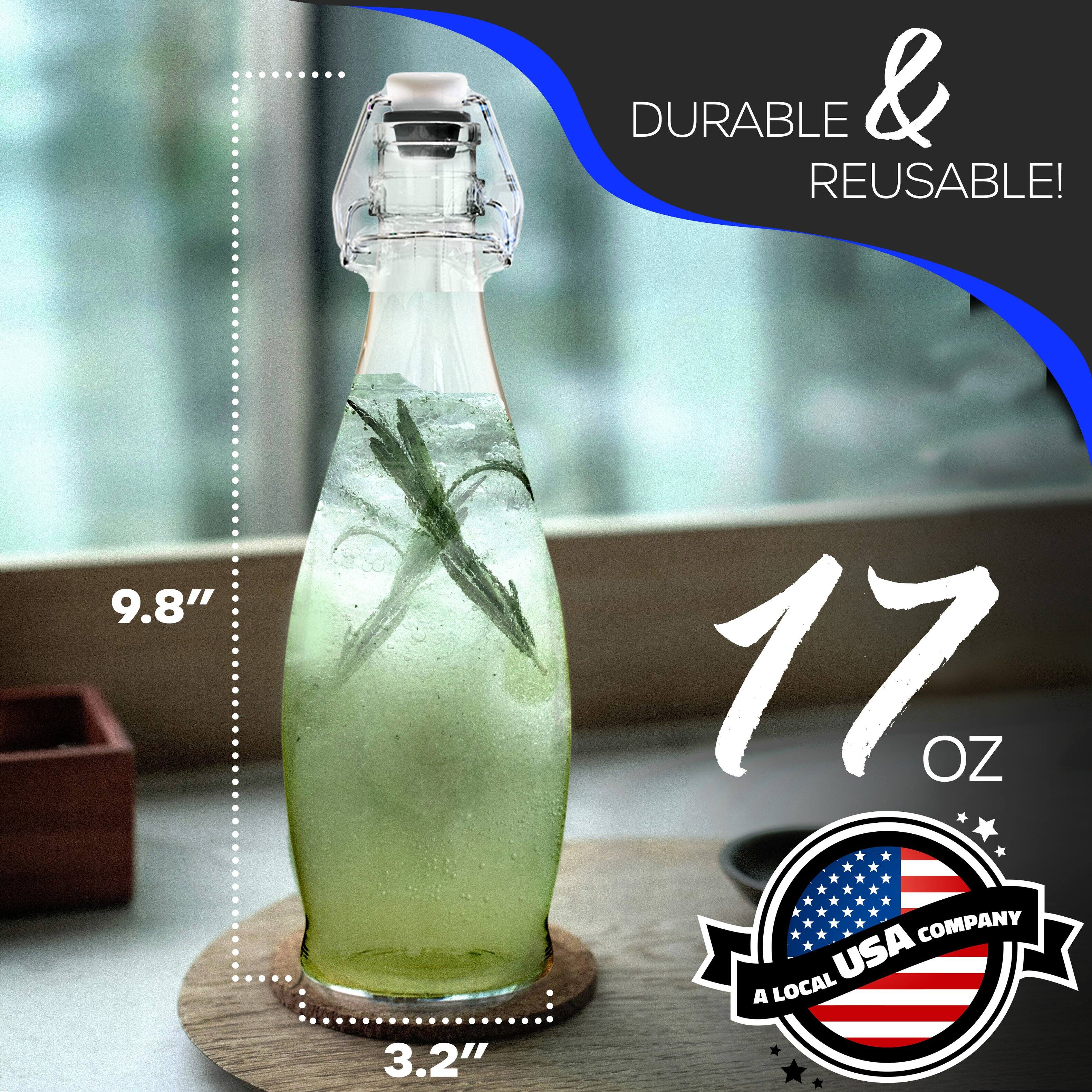 DURABLE & REUSABLE!  
9.8"  
17 OZ  
3.2"  
A LOCAL USA COMPANY