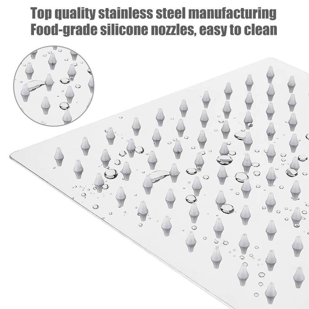 Top quality stainless steel manufacturing  
Food-grade silicone nozzles, easy to clean