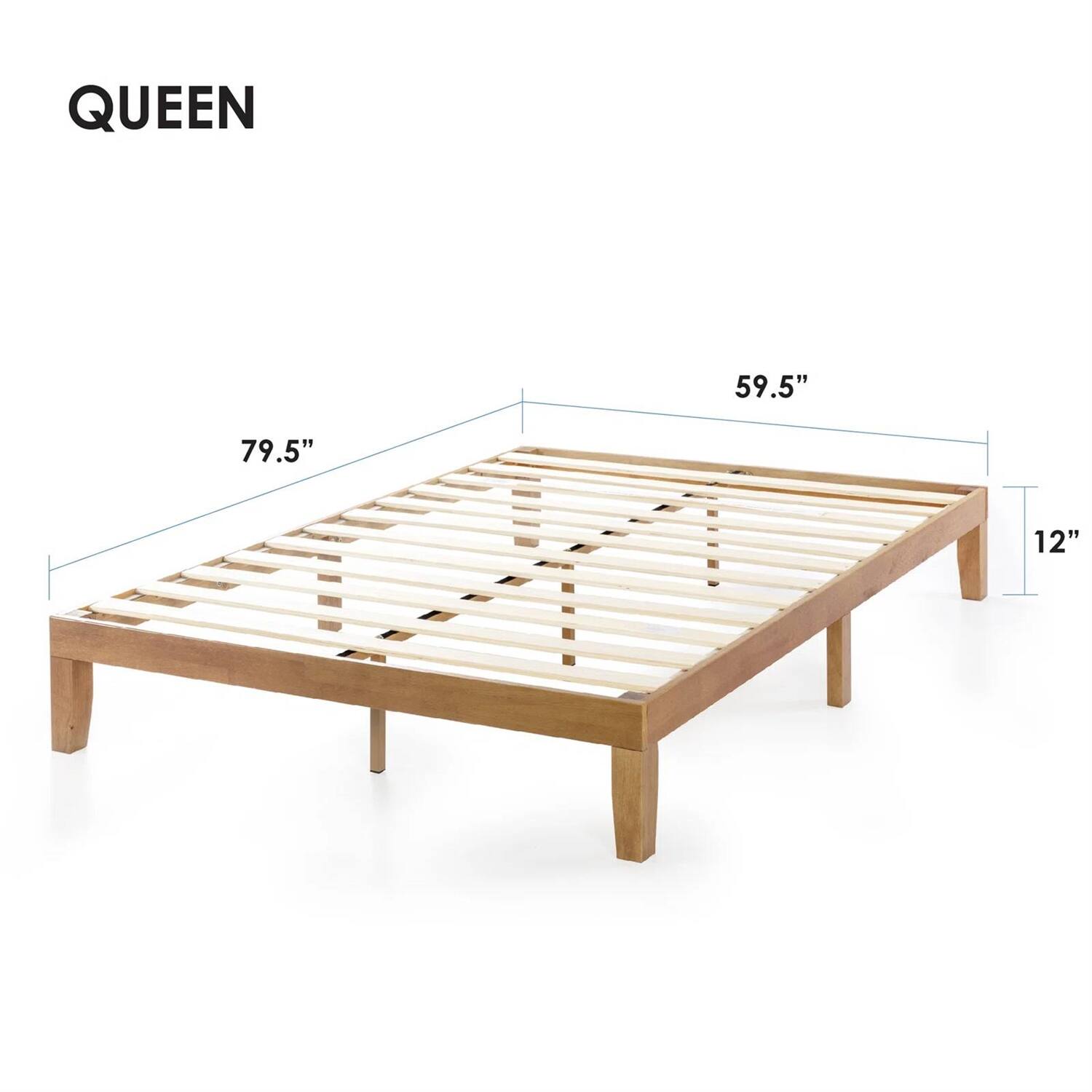 QUEEN
59.5"
79.5"
12"