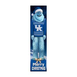 Fan Creations - Kentucky Wildcats 48" Yeti Christmas Leaner - Multicolor
