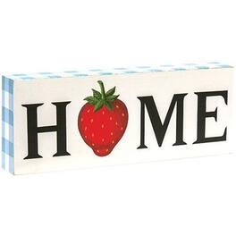 BreeBe - *Home Strawberry Box Sign - Multicolor