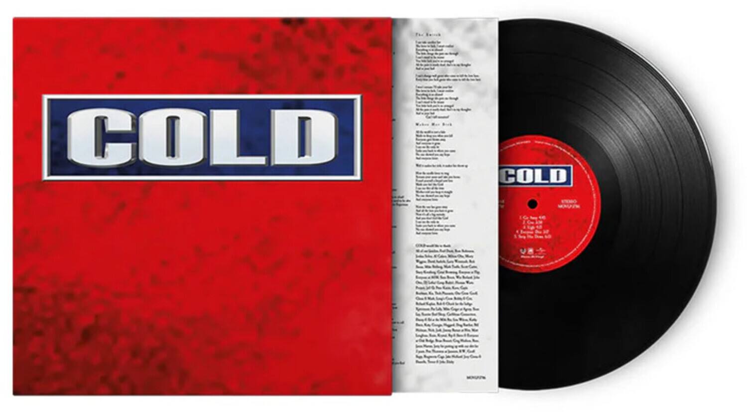 Cold - Cold - 180-Gram Black Vinyl  - VINYL LP