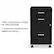 2 Box drawers offer storage for office supplies
1 Letter-size drawer keeps paperwork handy