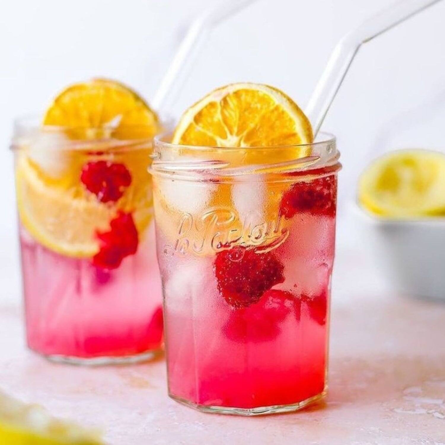 Alt View 3. Le Parfait - Jam Jar - 385ml Faceted French Glass Jelly Jar w/Twist Lid, Berry, 13oz (Pack of 6).