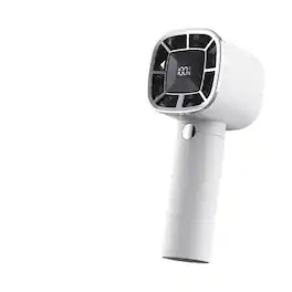 Stock Preferred - Handheld Rechargeable Mini Fan with LED Digital Display – Portable 3-Speed USB Fan