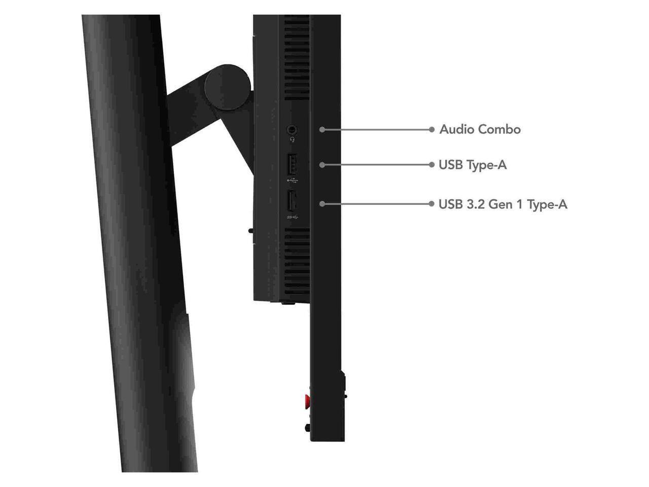Audio Combo  
USB Type-A  
USB 3.2 Gen 1 Type-A