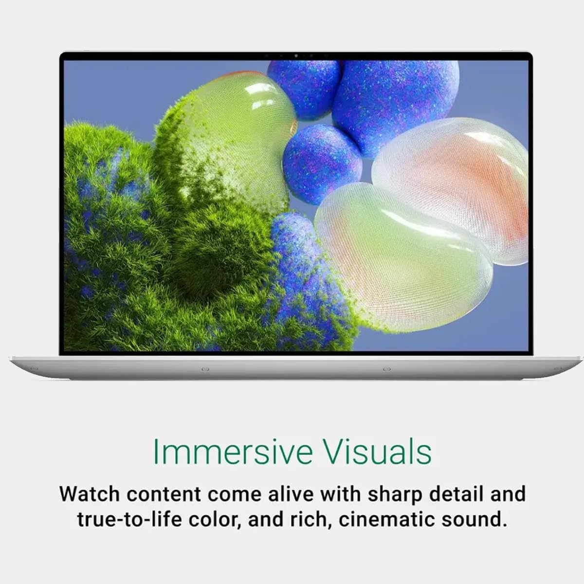 Immersive Visuals  
Watch content come alive with sharp detail and true-to-life color, and rich, cinematic sound.