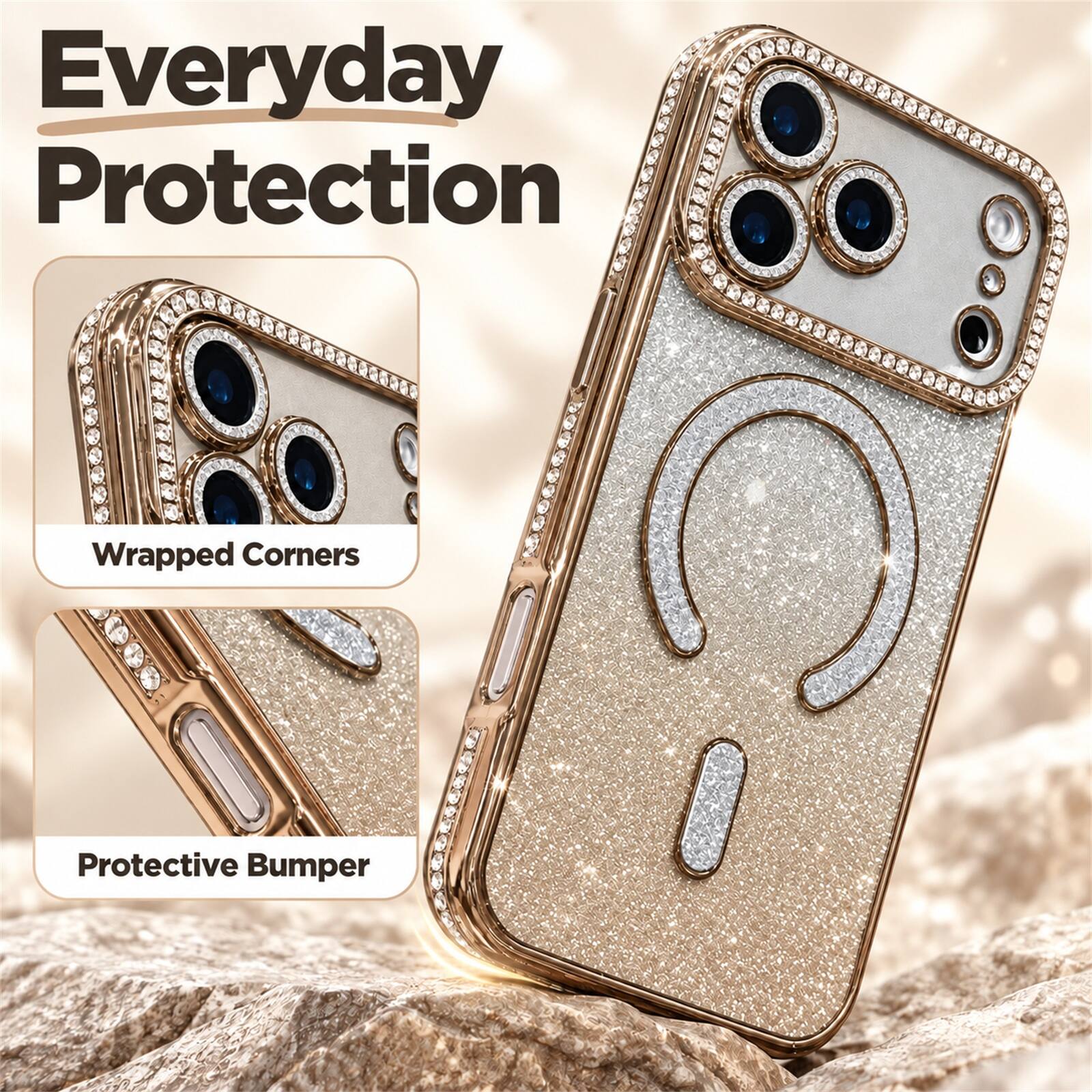 Everyday Protection

Wrapped Corners

Protective Bumper