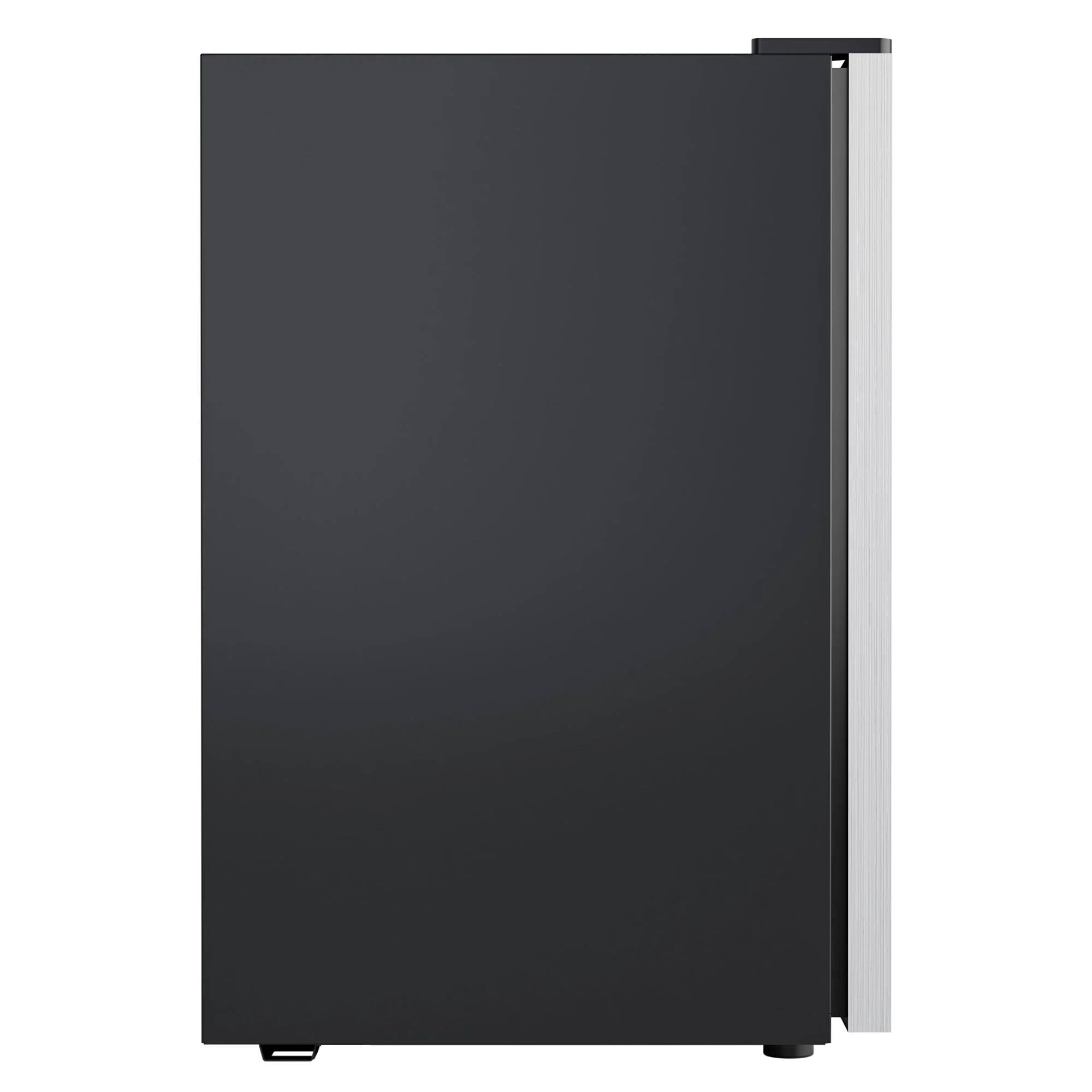 Alt View 8. SIMZLIFE - 150 Can Beverage Fridge Cooler, 4.5 Cu.Ft Drink Refrigerator for Soda/Wine/Beer, Adjustable Temperature Setting for Home - Silver.