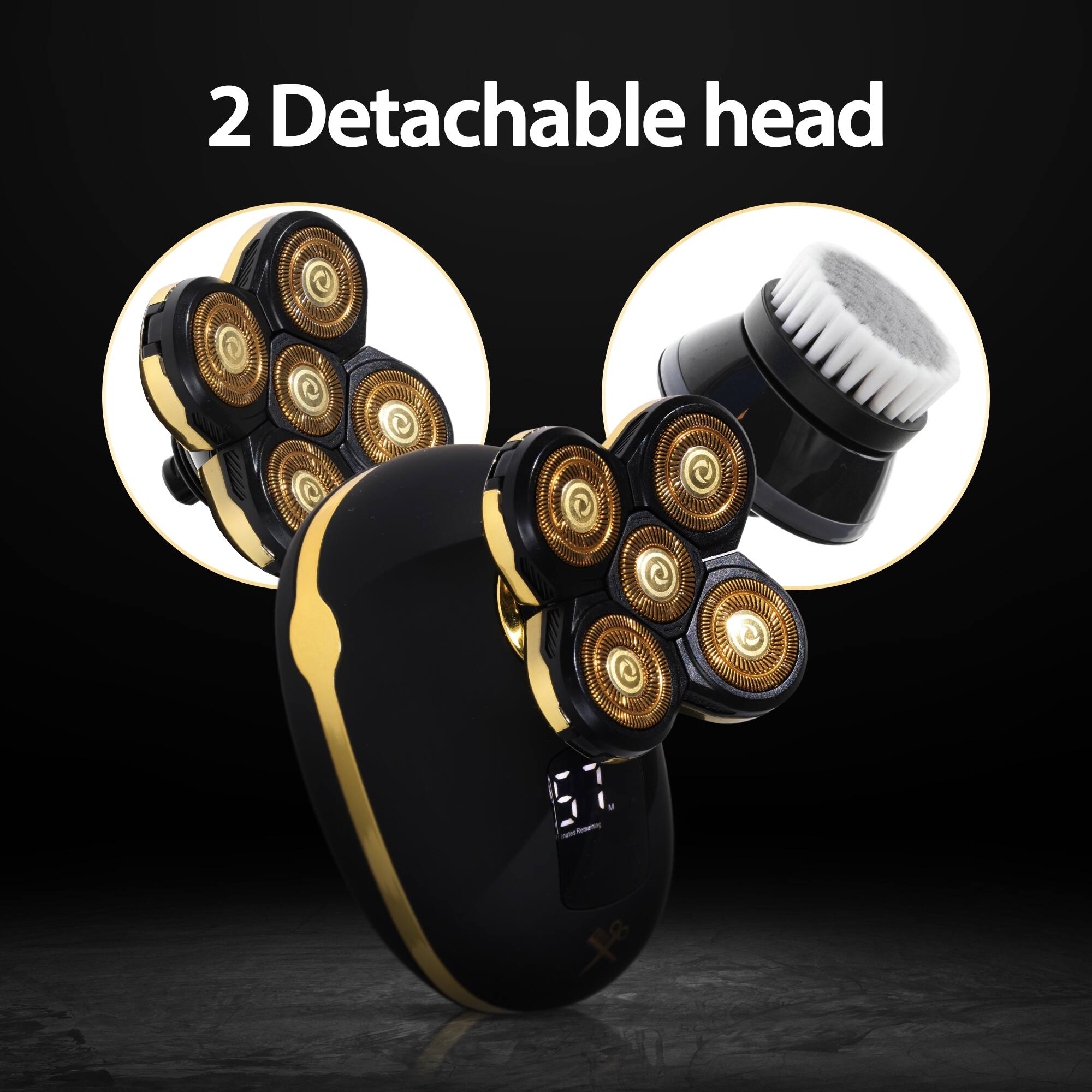 2 Detachable head