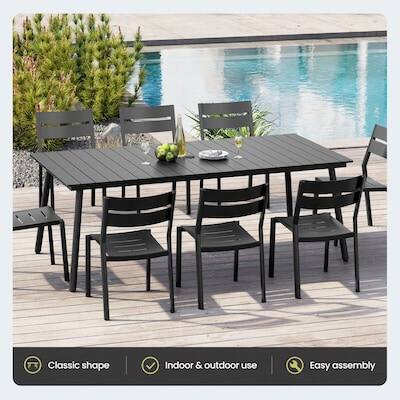 Classic shape  
Indoor & outdoor use  
Easy assembly