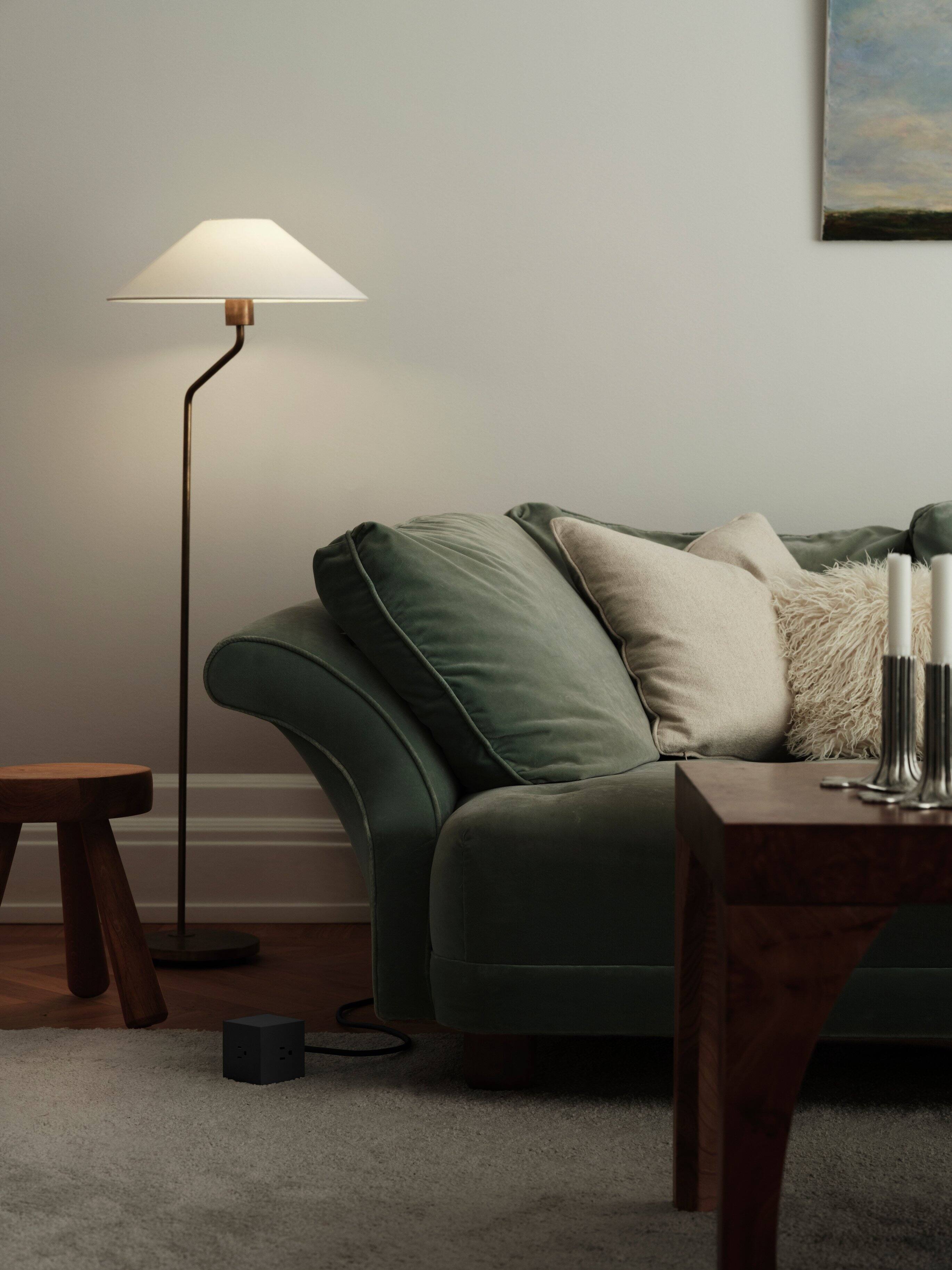 Alt View 1. AVOLT - AVOLT Power Extender with 3 Plug-ins, 2 30W USB-C - Black.