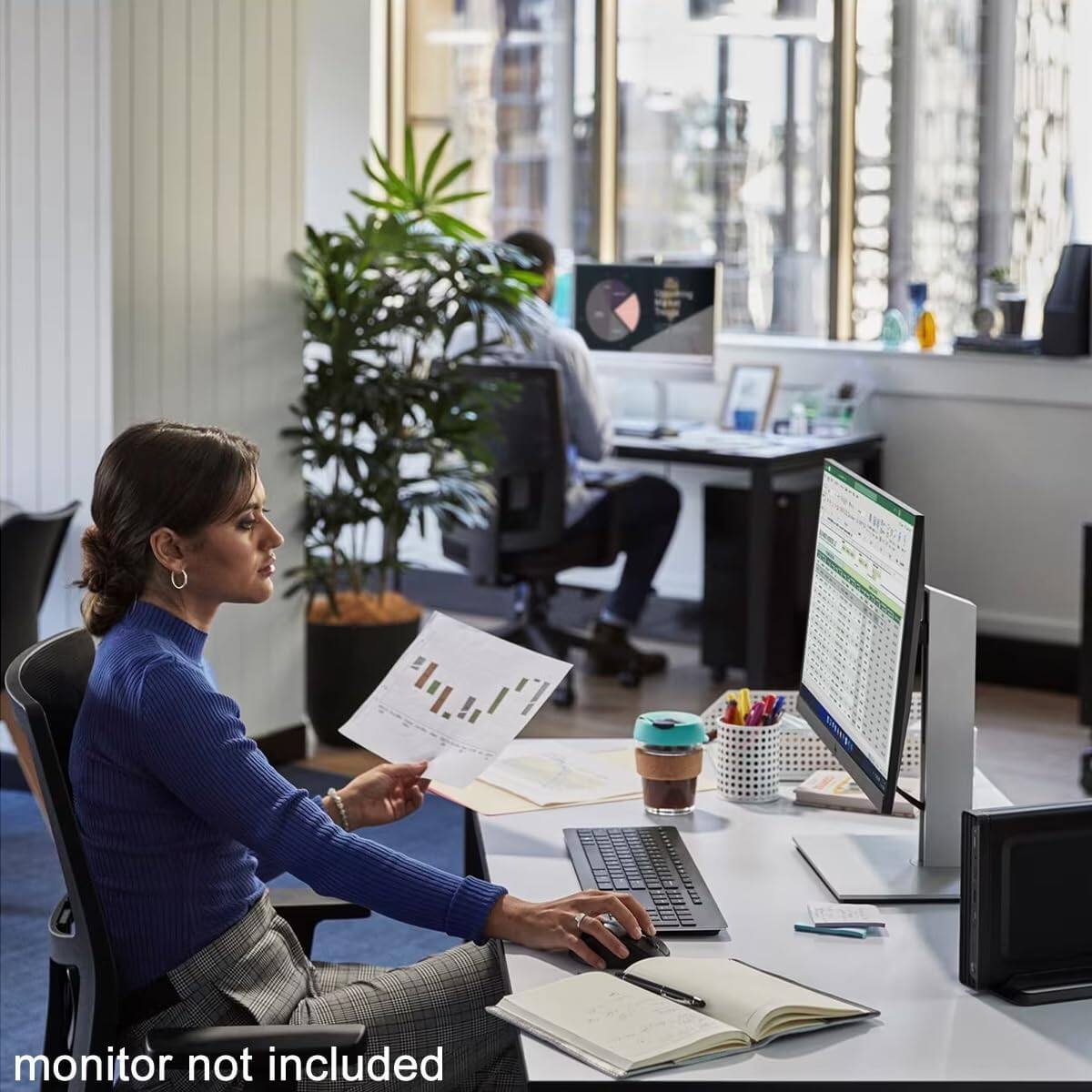monitor not included