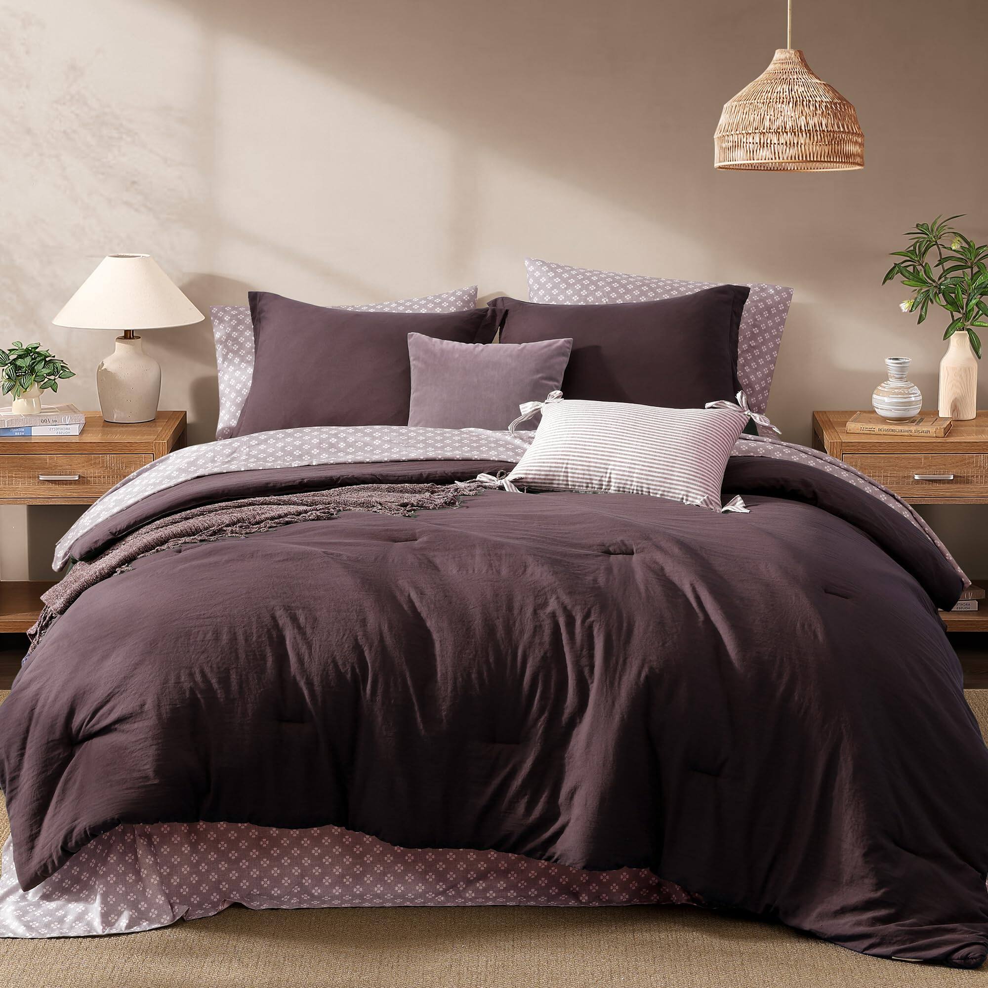 Ltalian Plum-7Piece-King(102”X90'')