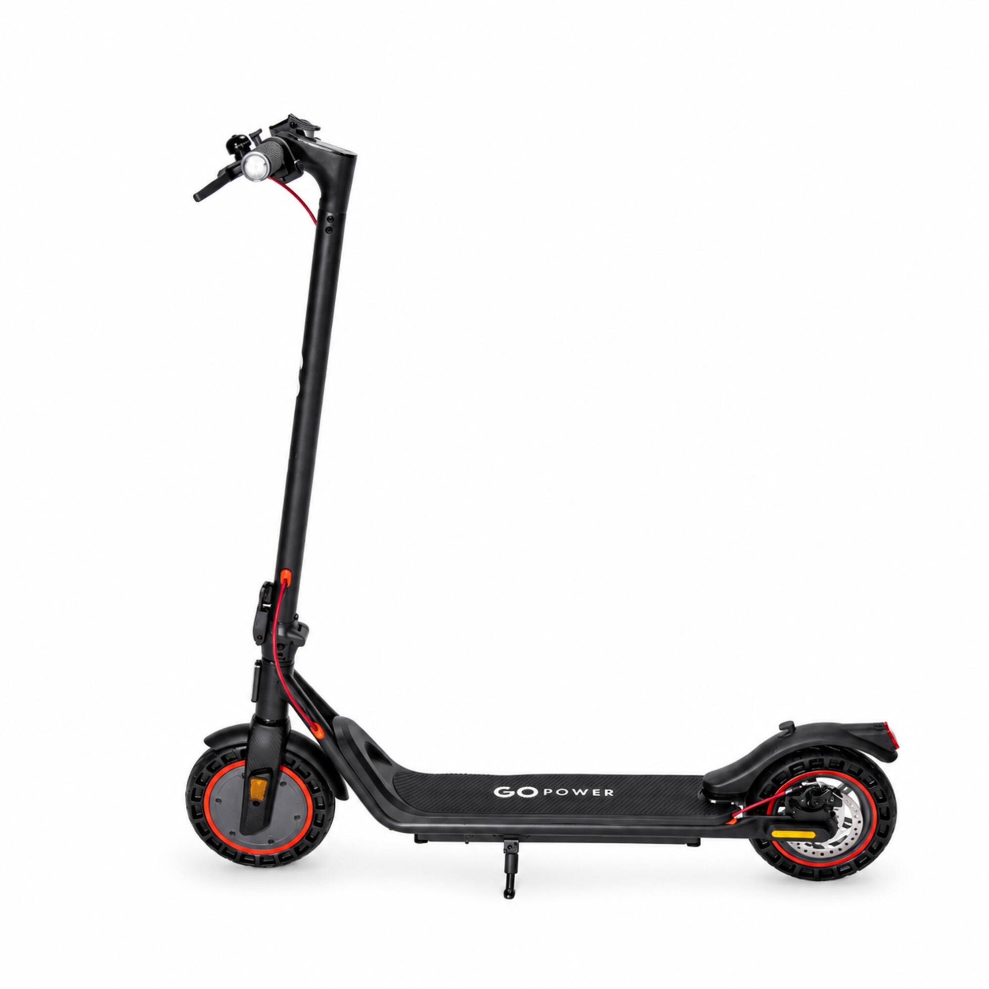 Alt View 2. GoPowerBike - GoPowerBike GoLine Foldable Electric Scooter - Black.