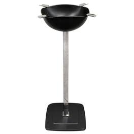 Prestige - Smokin Ash' Standing Quadrangle Cigar Ashtray (Black Matte) - Powder Coat Matte Black