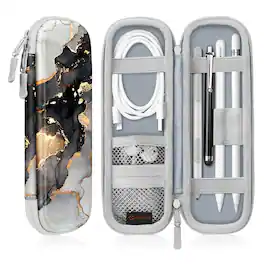 Kitcheniva - Shockproof Apple Pencil Case Stylus Smartpen Carrying Bag Sleeve - Cloudy Marble