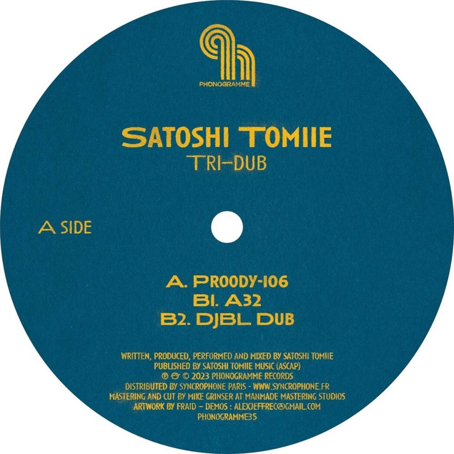 Satoshi Tomiie - Tri-Dub   - 12-INCH SINGLE [12 inch Vinyl Single] price history on PriceWatchPro