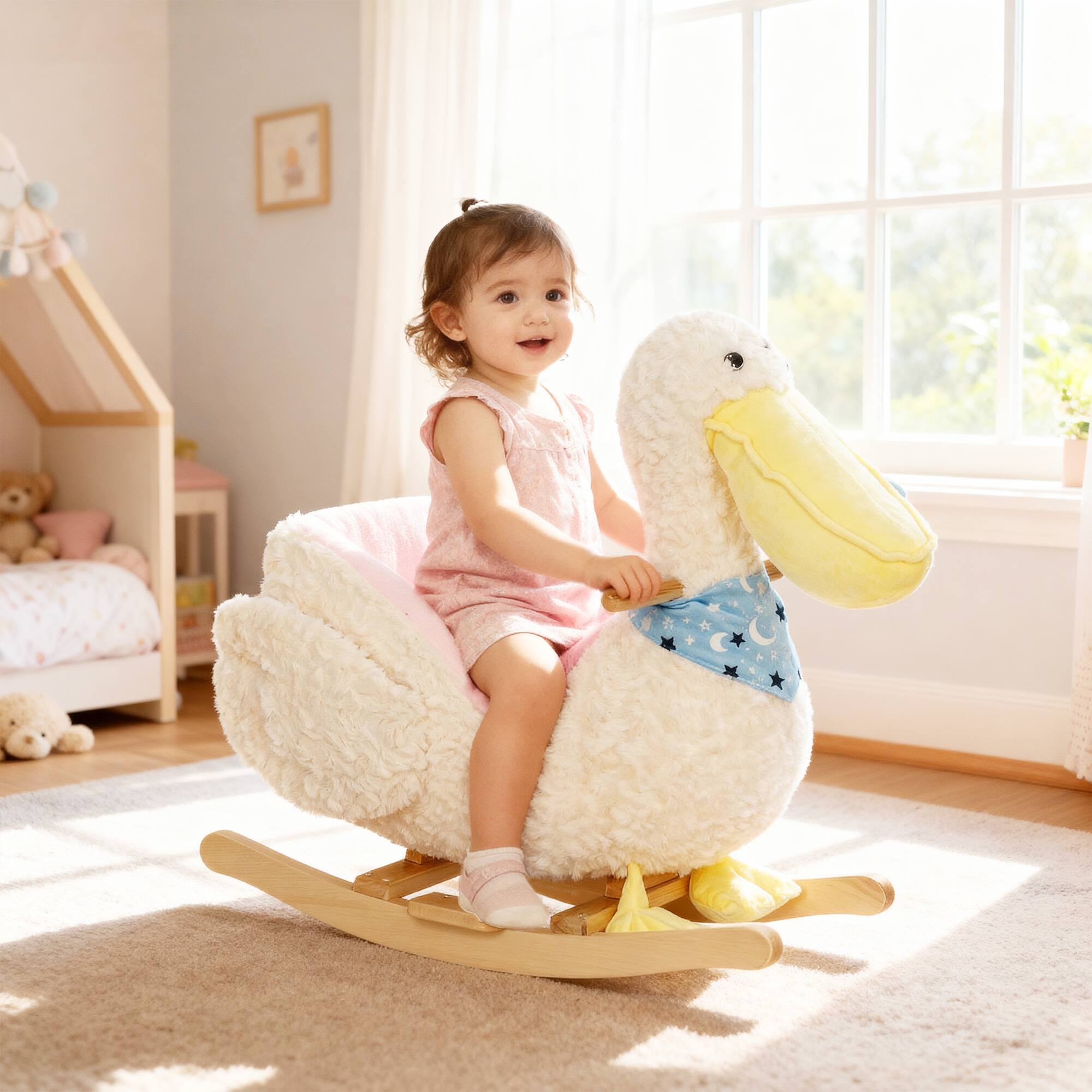 Alt View 1. Qaba - Rocking Horse.