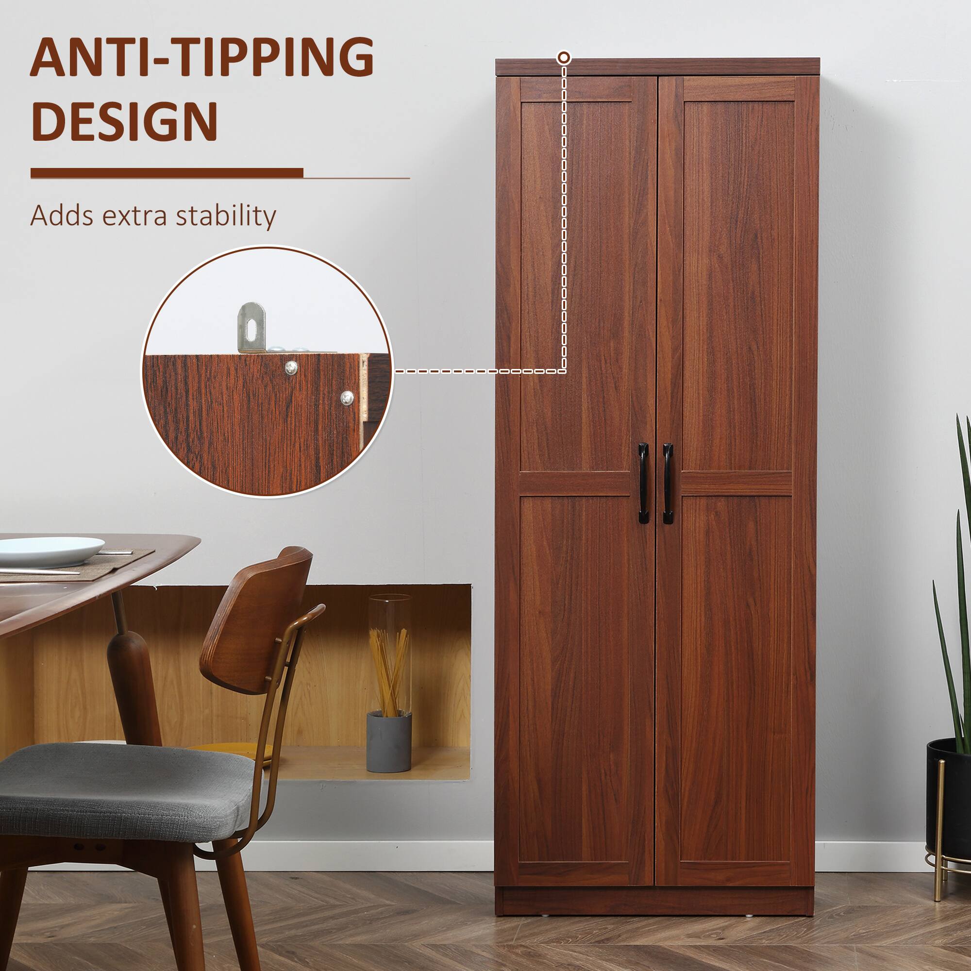 ANTI-TIPPING DESIGN
Adds extra stability