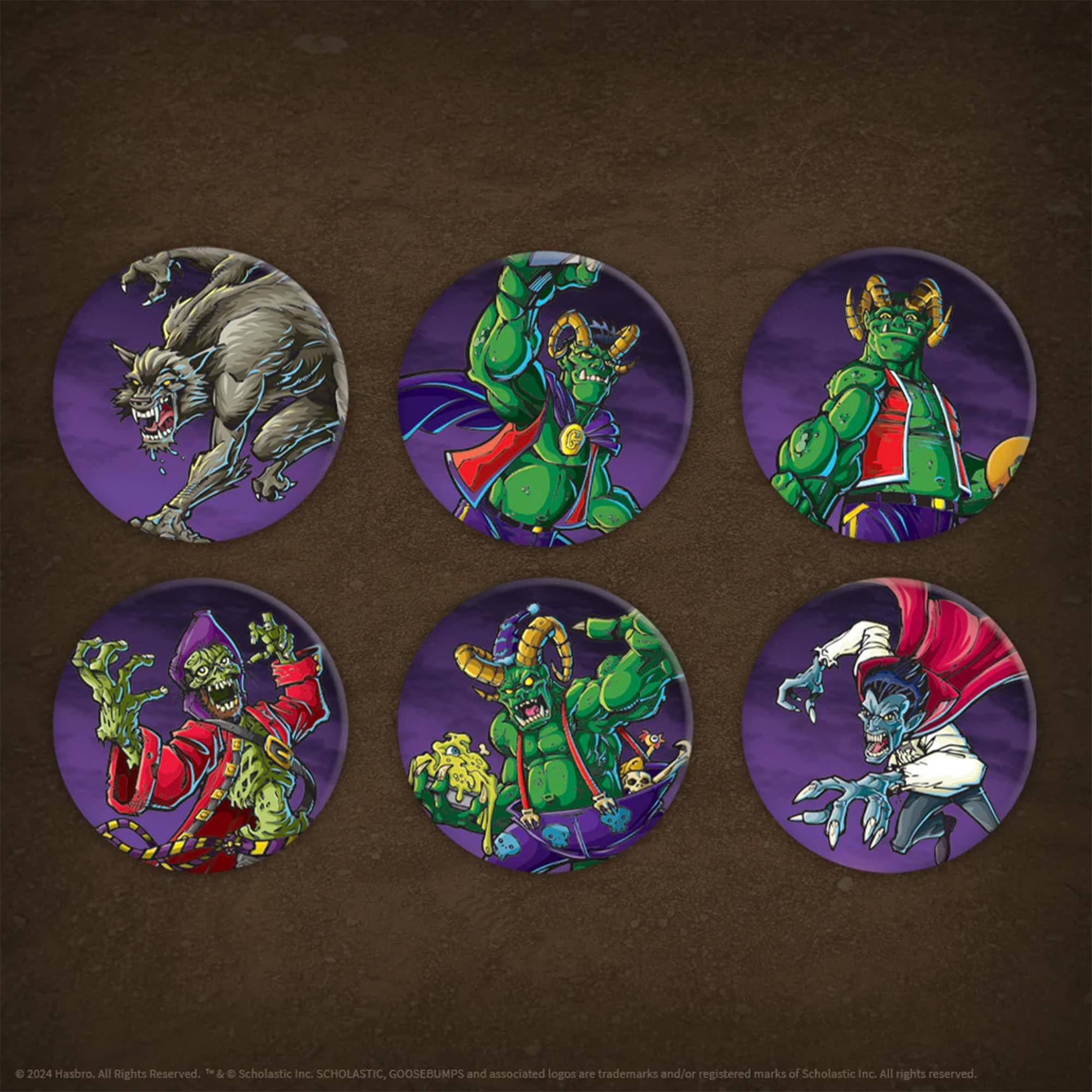 © 2024 Hasbro. All Rights Reserved. & © Scholastic Inc. SCHOLASTIC, GOOSEBUMPS and associated logos are trademarks and/or registered marks of Scholastic Inc. All rights reserved.