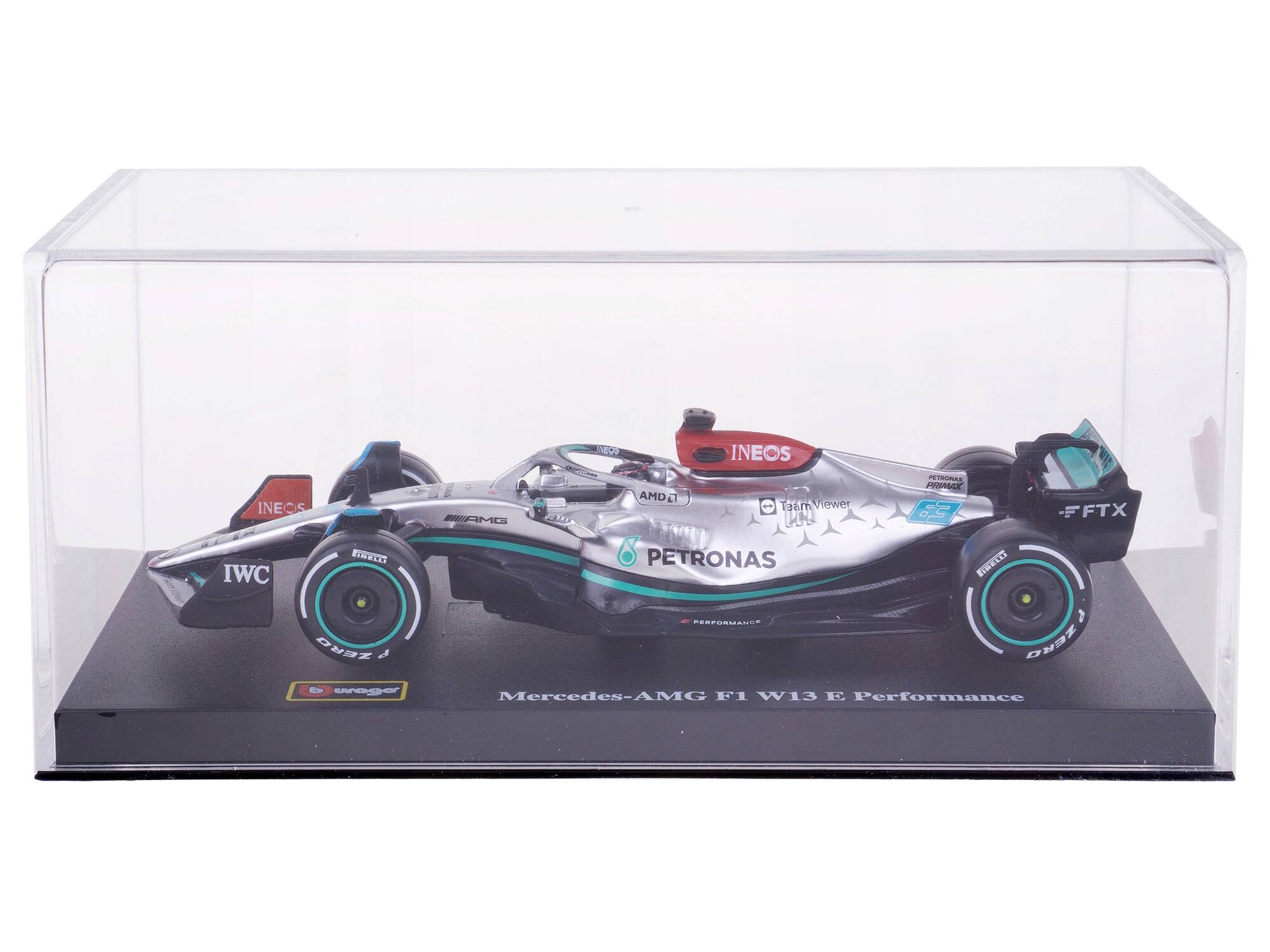 INEOS  
IWC  
ERVEG  
MIAMO  
AMDL  
12amn Viewer  
PETRONAS  
PEISORAL  
PRIMK  
6  
BRRCO  
FTX  
ZERO  
Mercedes-AMG F1 W13 E Performance
