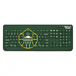 Keyscaper - Seattle Storm Wireless Keyboard - Multicolor