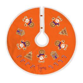 Pegasus - Clemson Tigers Gingerbread Tree Skirt - Multicolor